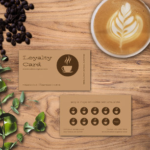 Carte De Fidélité Café / Boutique