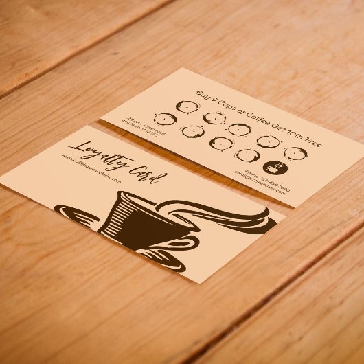 Carte De Fidélité Café / Boutique