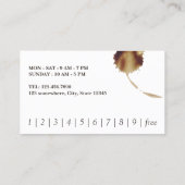 Carte De Fidélité Café Boutique Café Stains Loyalty Punch (Dos)