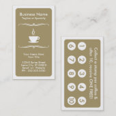 carte de fidélité café mod (Devant / Derrière)