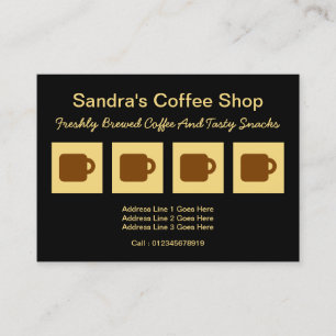 Carte De Fidélité Café-restaurant