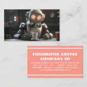 Carte De Fidélité café robot (Devant / Derrière)