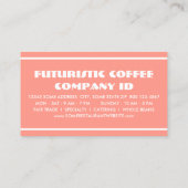 Carte De Fidélité café robot (Dos)