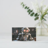 Carte De Fidélité café robot (Debout devant)
