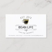 Carte de fidélité Café Shop (Devant)