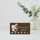 Carte de fidélité Café Shop 3 (Debout devant)