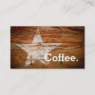 Carte De Fidélité Café Star Loyauté Punch Card
