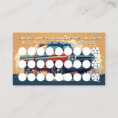 Carte De Fidélité car wash stamp card (Dos)