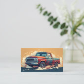 Carte De Fidélité car wash stamp card (Debout devant)