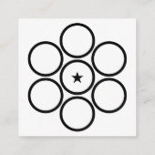 Carte De Fidélité carré de coeur loyal (Dos)