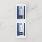 Carte De Fidélité Cartão de Visita Personalizado (Intérieur déplié)