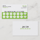 Carte de fidélité Carte de visite Smoothie & Juice (Devant / Derrière)