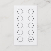 Carte de fidélité Carte de visite Smoothie & Juice (Devant)