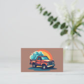 Carte De Fidélité CARWASH customer loyalty punch card (Debout devant)