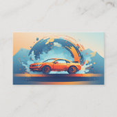 Carte De Fidélité CARWASH customer loyalty punch card (Devant)