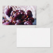 Carte De Fidélité Cherries (Devant / Derrière)