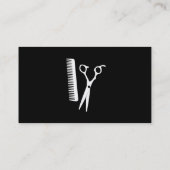 Carte De Fidélité Cheveux et peigne (punch card 5) (Dos)