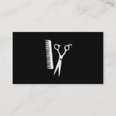 Carte De Fidélité Cheveux et peigne (punch card 5) (Dos)