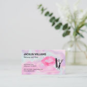 Carte De Fidélité Ciseaux de salon de baiser à baise à lèvres | Past (Debout devant)