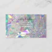 Carte de fidélité client Iridescente Angel Tinsel (Dos)