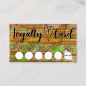 Carte de fidélité client Opal Rock Layers (Devant)