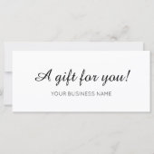 Carte de fidélité client pour entreprise de certif (Devant)