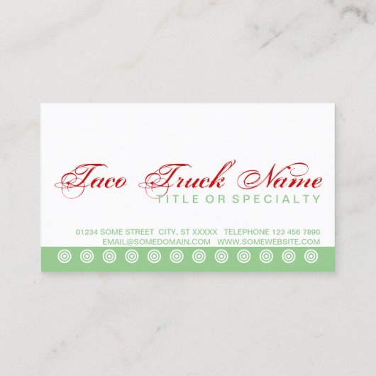 carte de fidélité client TACOS script (Dos)