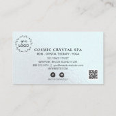 Carte De Fidélité *~* Coeurs QR LOGO Récompenses Merci (Dos)