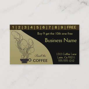 Carte De Fidélité Coffee Punards