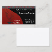 Carte De Fidélité Coffee Punards (Devant / Derrière)
