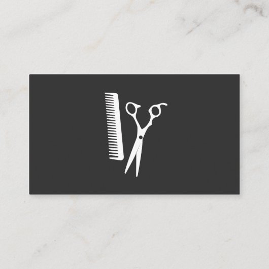 Carte De Fidélité Coiffeuse | Moderne (Dos)