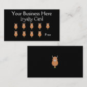 Carte De Fidélité Cuisine Highland Vache Loyauté (Devant / Derrière)