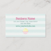 Carte De Fidélité Cupcakes Loyalty Stamp ou Punch Card - Acheter 9 O (Dos)