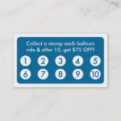 carte de fidélité de ballon mod (Dos)