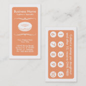 carte de fidélité de beignets de mod (Devant / Derrière)
