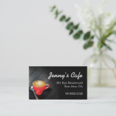 Carte de fidélité de café (Debout devant)