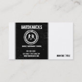 Carte de fidélité de carte de visite de gymnase de (Dos)