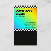 carte de fidélité de contrôleurs de salon de (Dos)