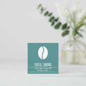 carte de fidélité de grains de café (Debout devant)