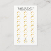 Carte de fidélité de LASHLIFE (Dos)