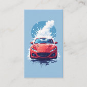carte de fidélité de lavage auto (Devant)
