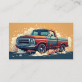 carte de fidélité de lavage auto (Devant)