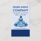 Carte de fidélité de lavage Punch (Dos)