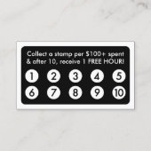 carte de fidélité de TATOUAGE de mod (Dos)