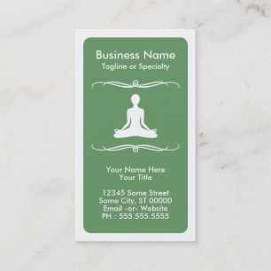 carte de fidélité de yoga de mod