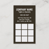 Carte De Fidélité décès avant décaf (Dos)