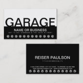 carte de fidélité des clients bold auto GARAGE (Devant / Derrière)