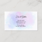 Carte de fidélité des empreintes de pattes toilett (Dos)