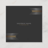 Carte De Fidélité Design d'entreprise simple avec accent de concepti (Devant)