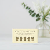 Carte De Fidélité Design mains henné Mehndi (Debout devant)